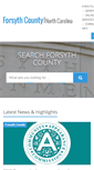 Mobile Screenshot of co.forsyth.nc.us